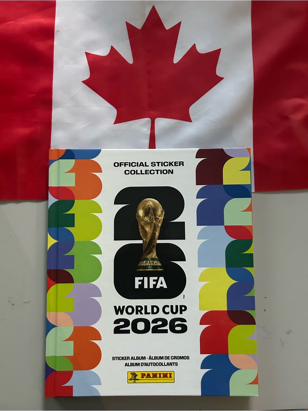 Brand new Panini World Cup 2026 Sticker Album Hard Cover